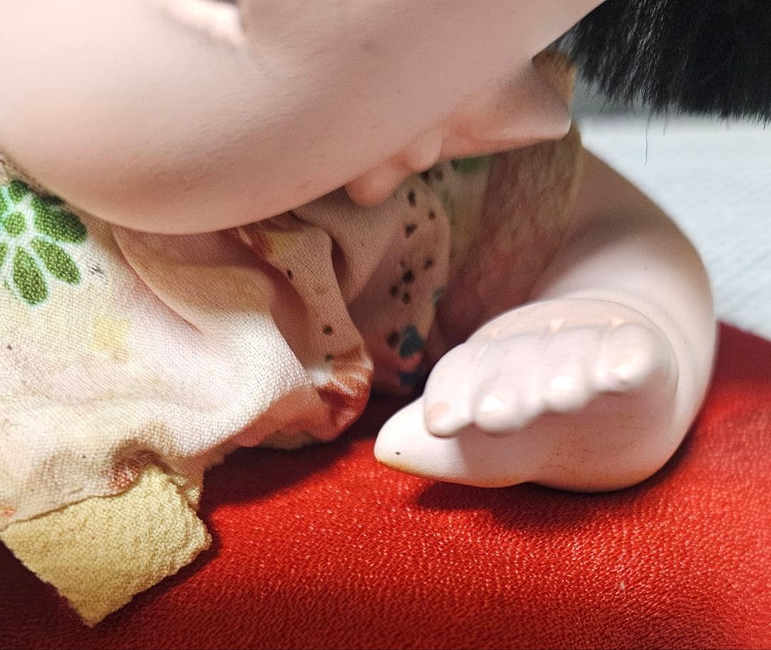 大正～昭和初期　子供人形　這子人形　市松人形 　アンティーク人形　赤ちゃん人形