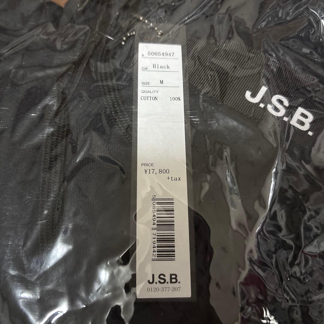 J.S.B. ブラック スエット　Mサイズ