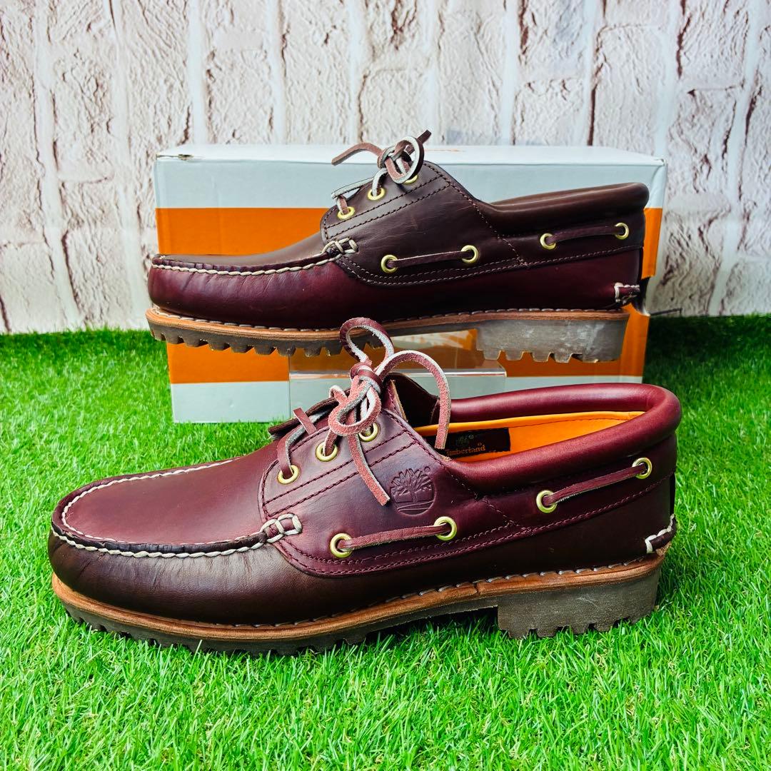 【箱付き・着用1回】ティンバーランド ビームス 3eye 本革 厚底 27