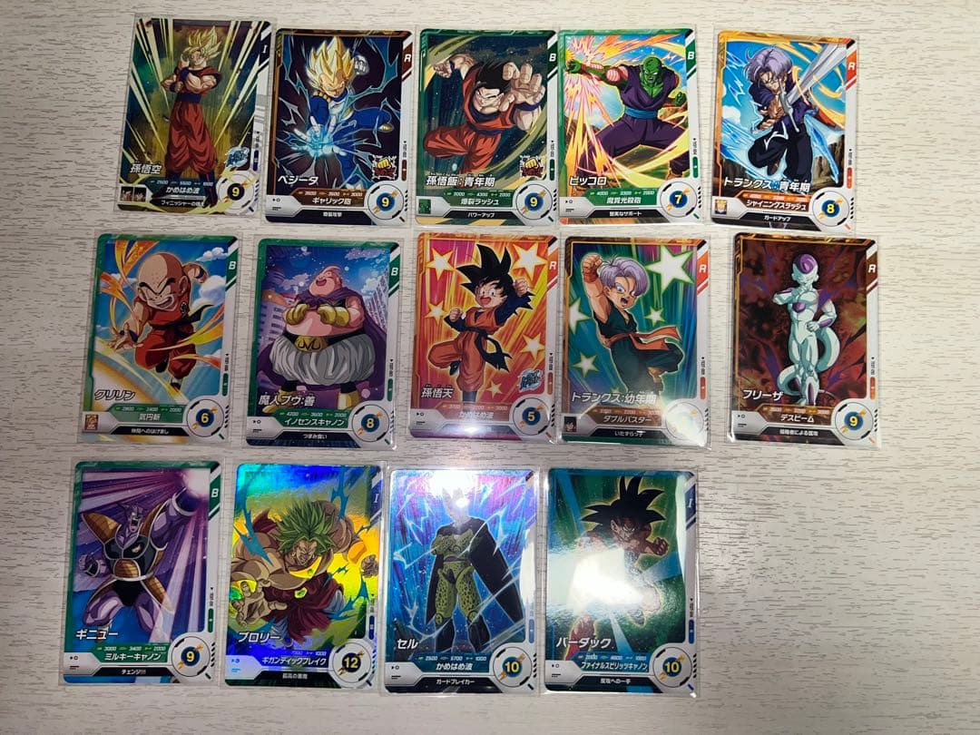 ドラゴンボールダイバーズ　ロケテ　フルコンプセット