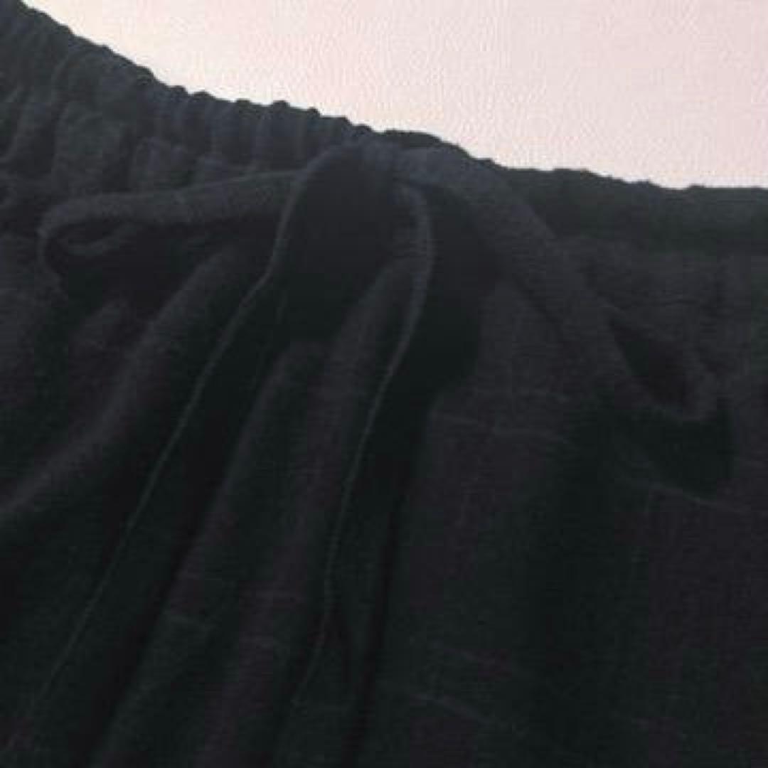 【美品】ヨウジヤマモトプリュスノアール　変形 サルエルパンツ シアー ストライプ