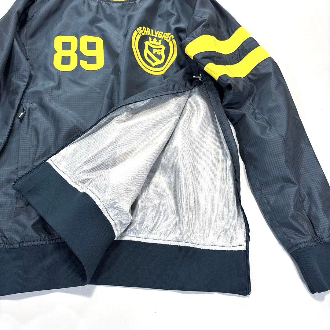 パーリーゲイツ スニードジャック 0/S 蓄熱 ブルゾン グリーン　チェック柄