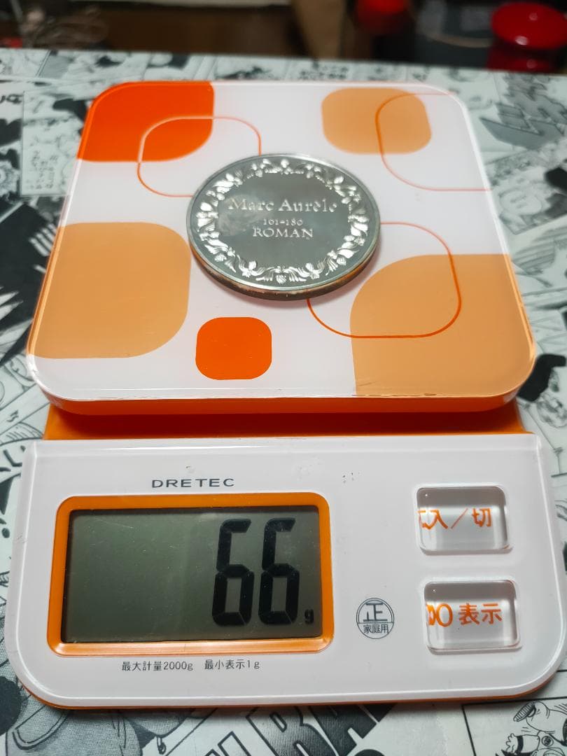 Franklin Mint フランスの 銀貨 Marc Aurèle Roman