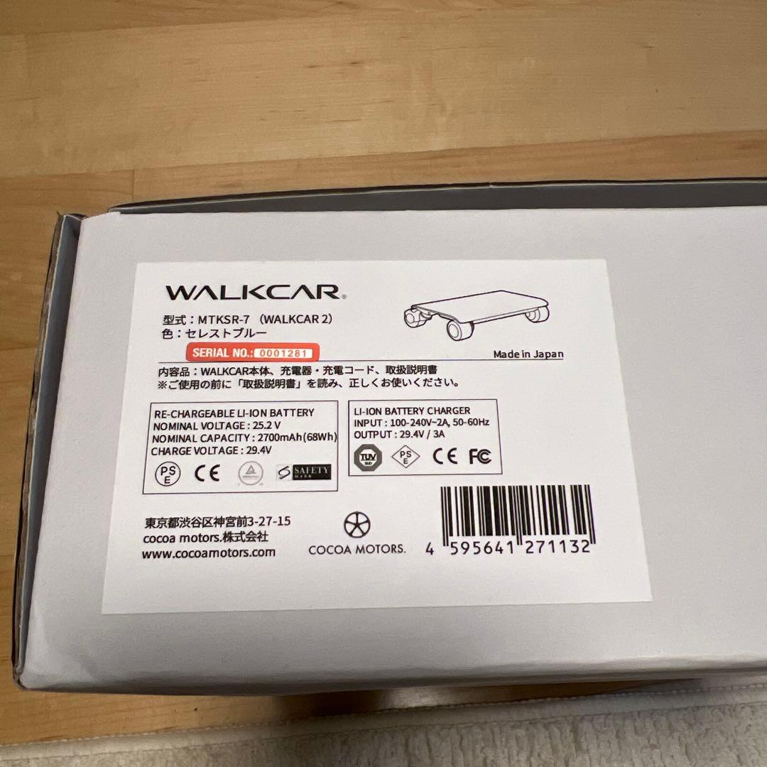 COCOA MOTORS. WALKCAR2 セレストブルー