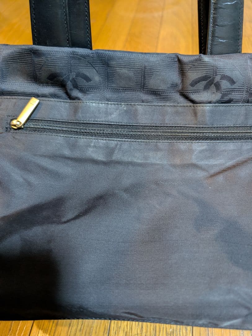 CHANEL　シャネル　ブラック　トート　バッグ