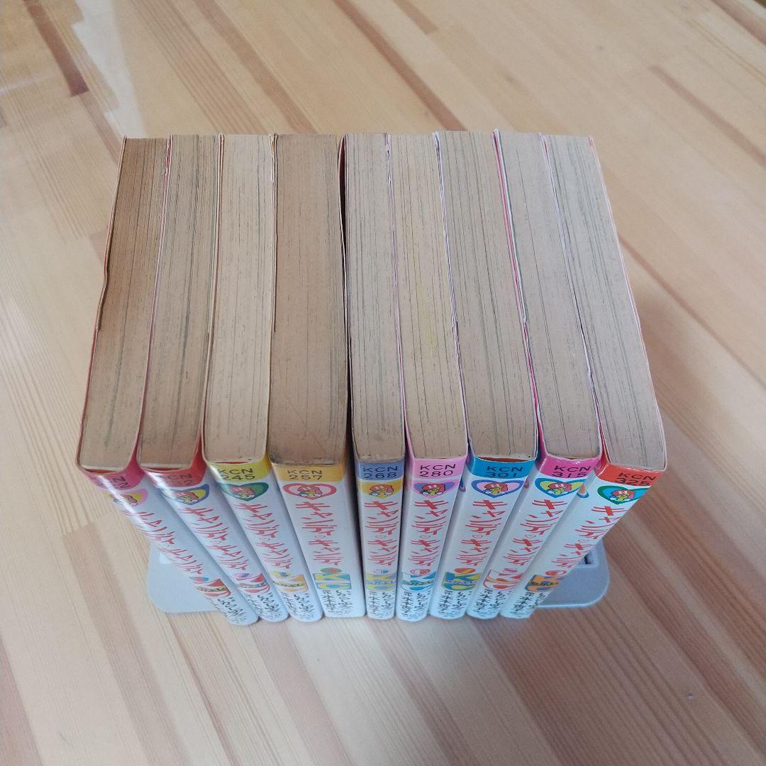 キャンディキャンディ　全9巻　赤文字統一　並松セット　いがらしゆみこ　水木杏子