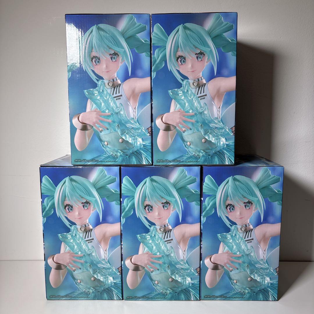 未開封 初音ミク EVOLVE Clearluxe Emerald Gem 5体