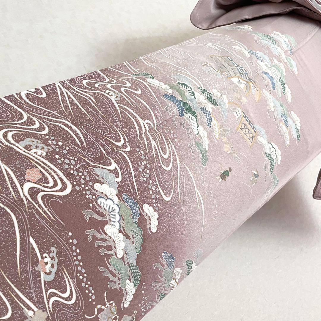 袷 4点 フルセット 訪問着 入学式 卒業式 入園式 卒園式 お宮参り 春 秋