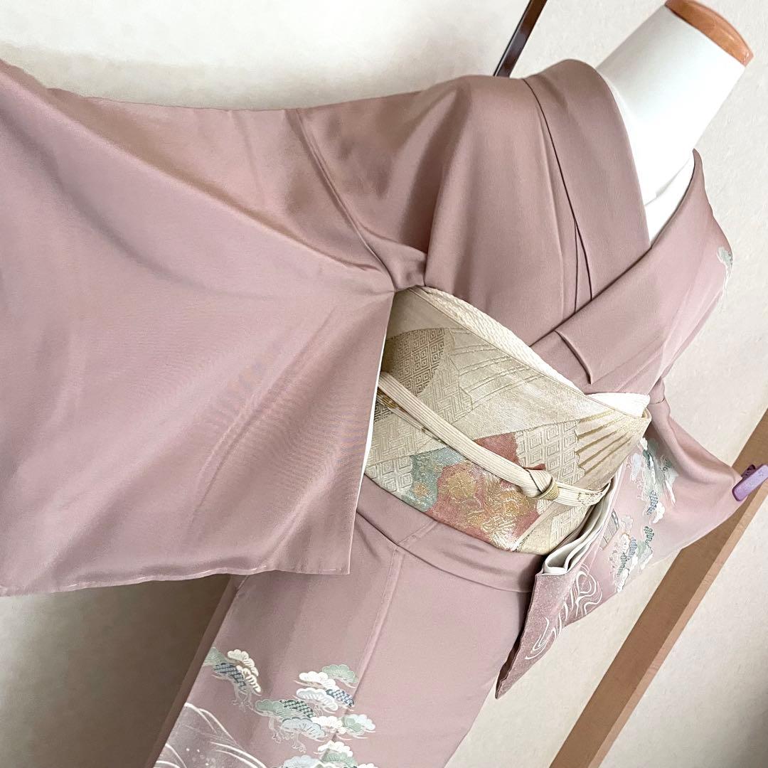 袷 4点 フルセット 訪問着 入学式 卒業式 入園式 卒園式 お宮参り 春 秋