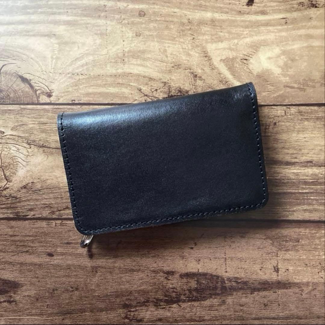 【たー】トラッカーウォレット150（ミドル）3層【お札を折らずに収納】