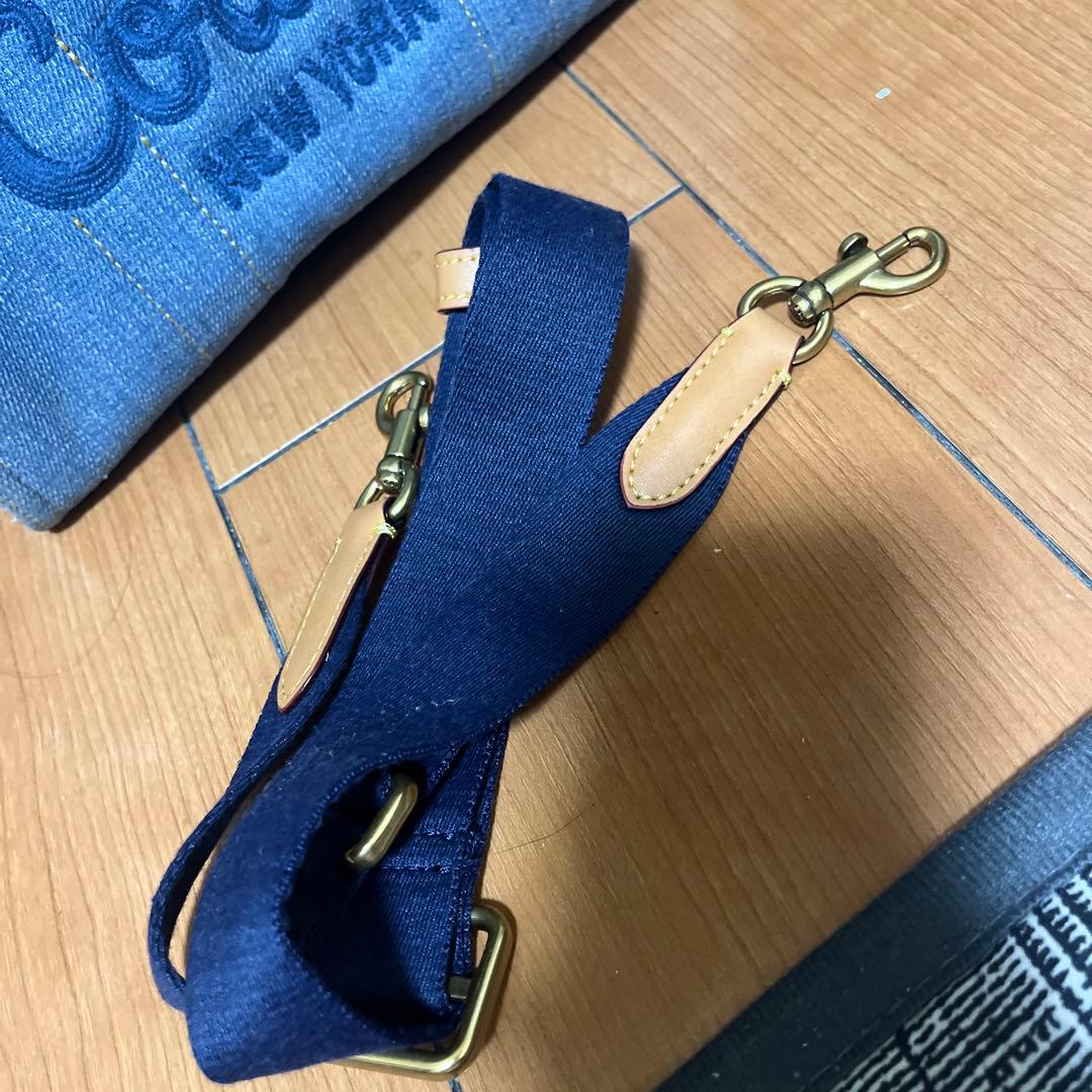 Coach デニムショルダーバッグ