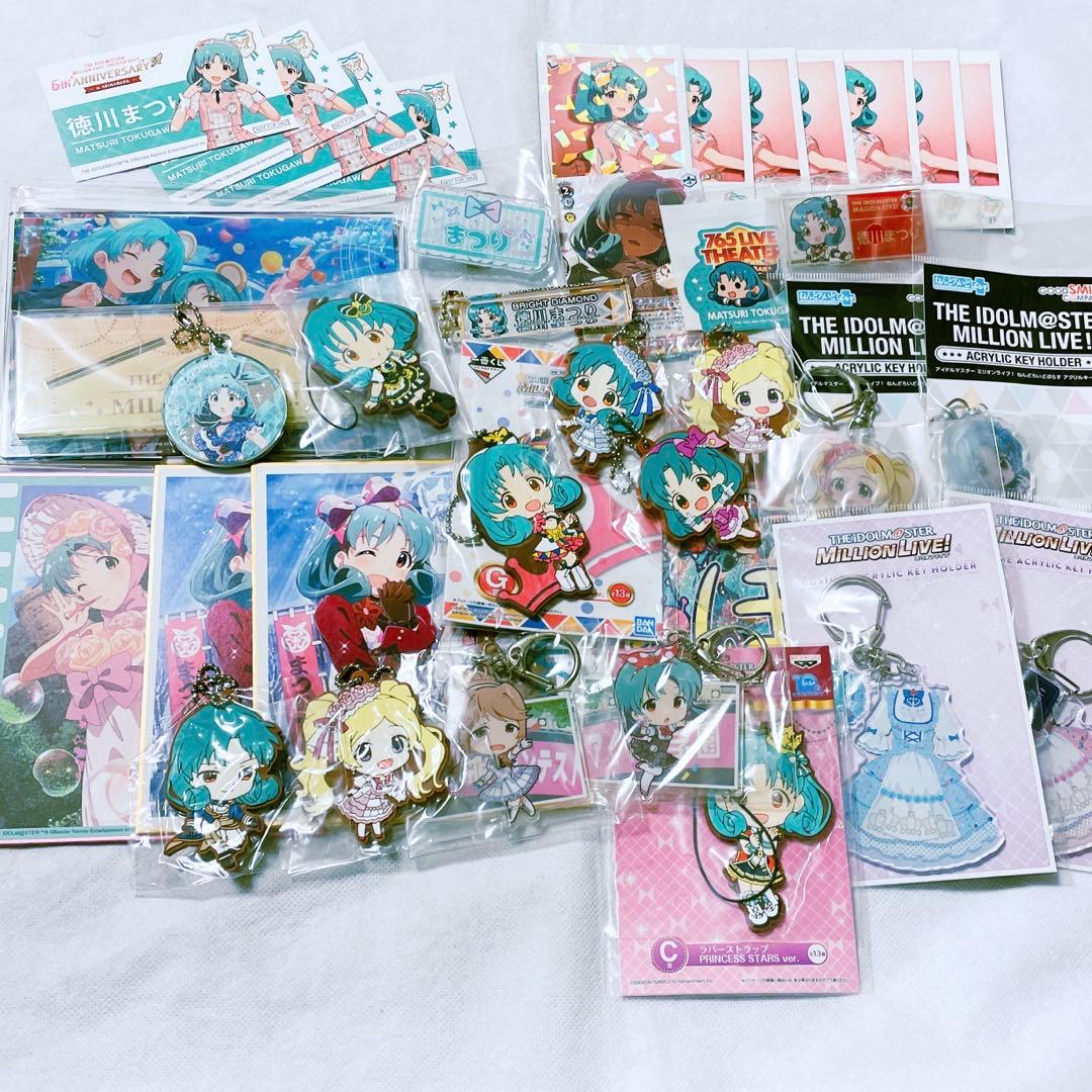 徳川まつり　グッズ　アクリルスタンド　アクキー　缶バッジ　ミリオンライブ