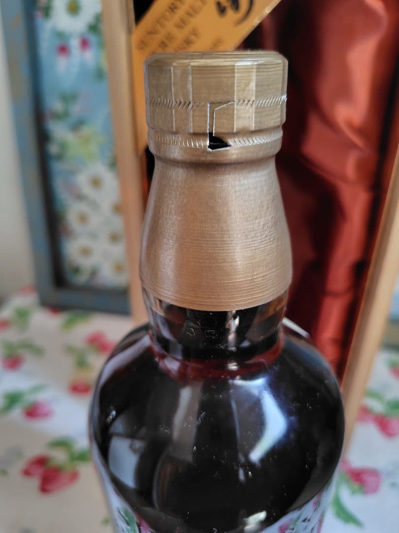 【未開栓】山崎12年 サントリー　ピュアモルト　ウイスキー 木箱入り　向獅子