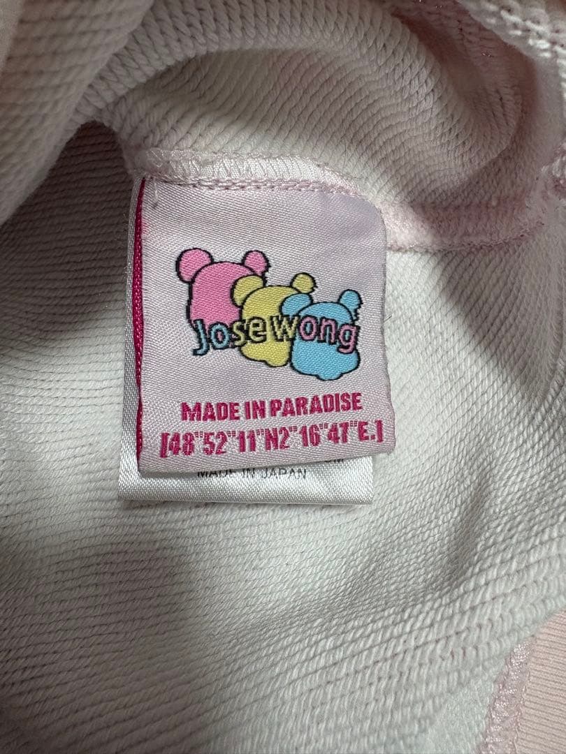 jose wong ジップパーカー　Lサイズ