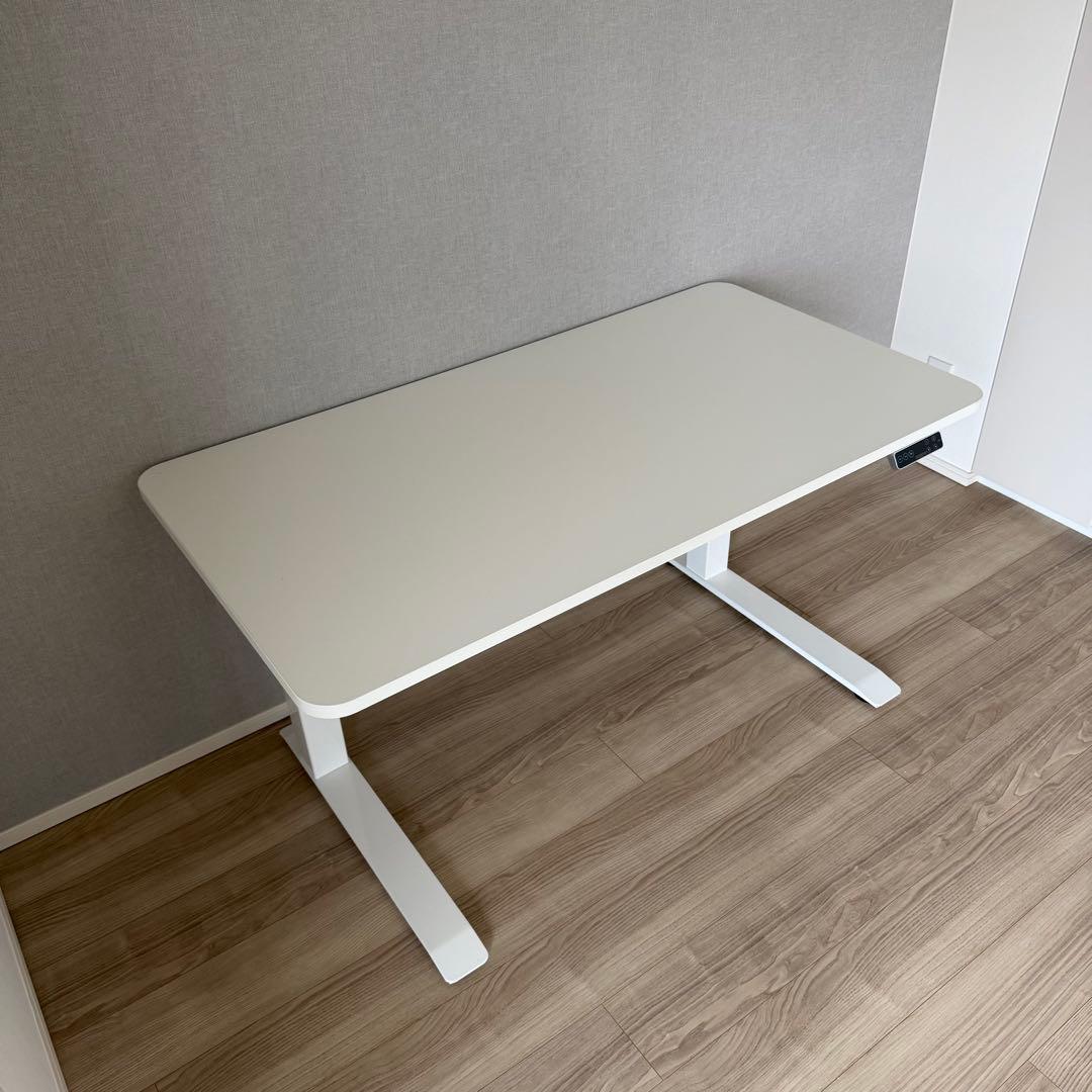 【Raki】FlexiSpot E7 pro 電動昇降デスク ホワイト
