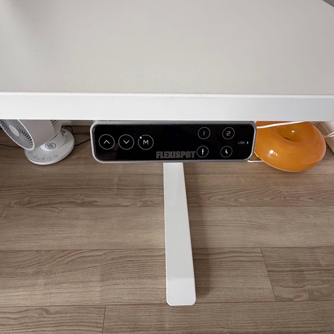 【Raki】FlexiSpot E7 pro 電動昇降デスク ホワイト