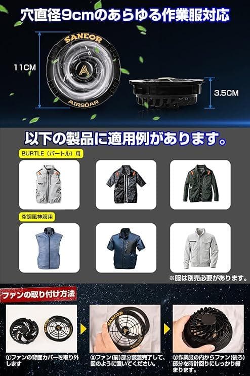 【R1671-23-140】ファンバッテリーセット 42V超出力 40500mA