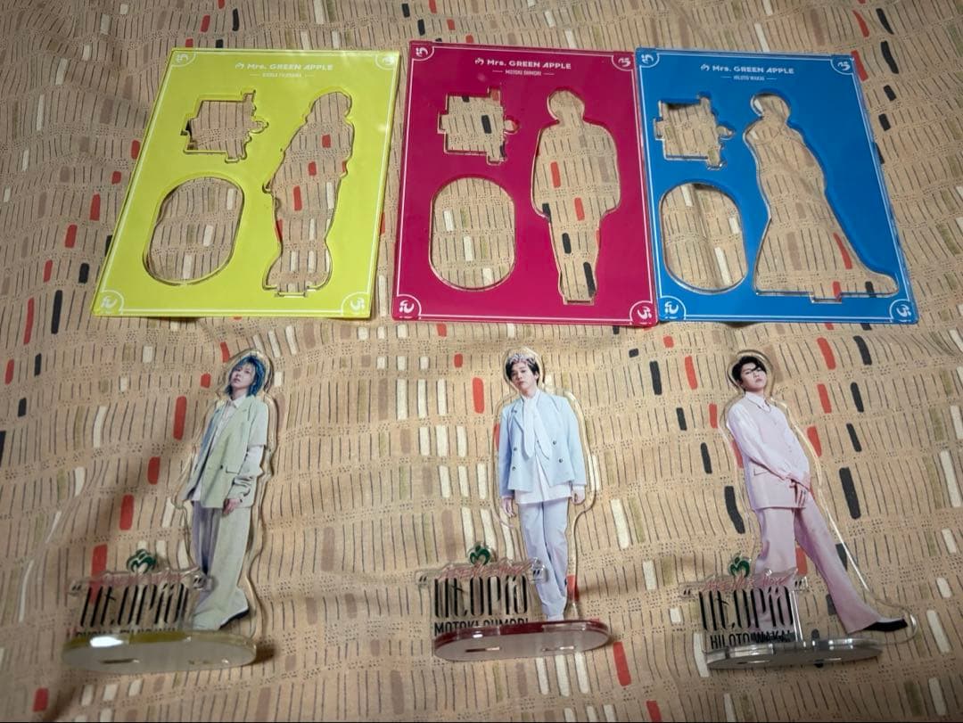 Mrs. GREEN APPLE Utopia アクリルスタンド セット