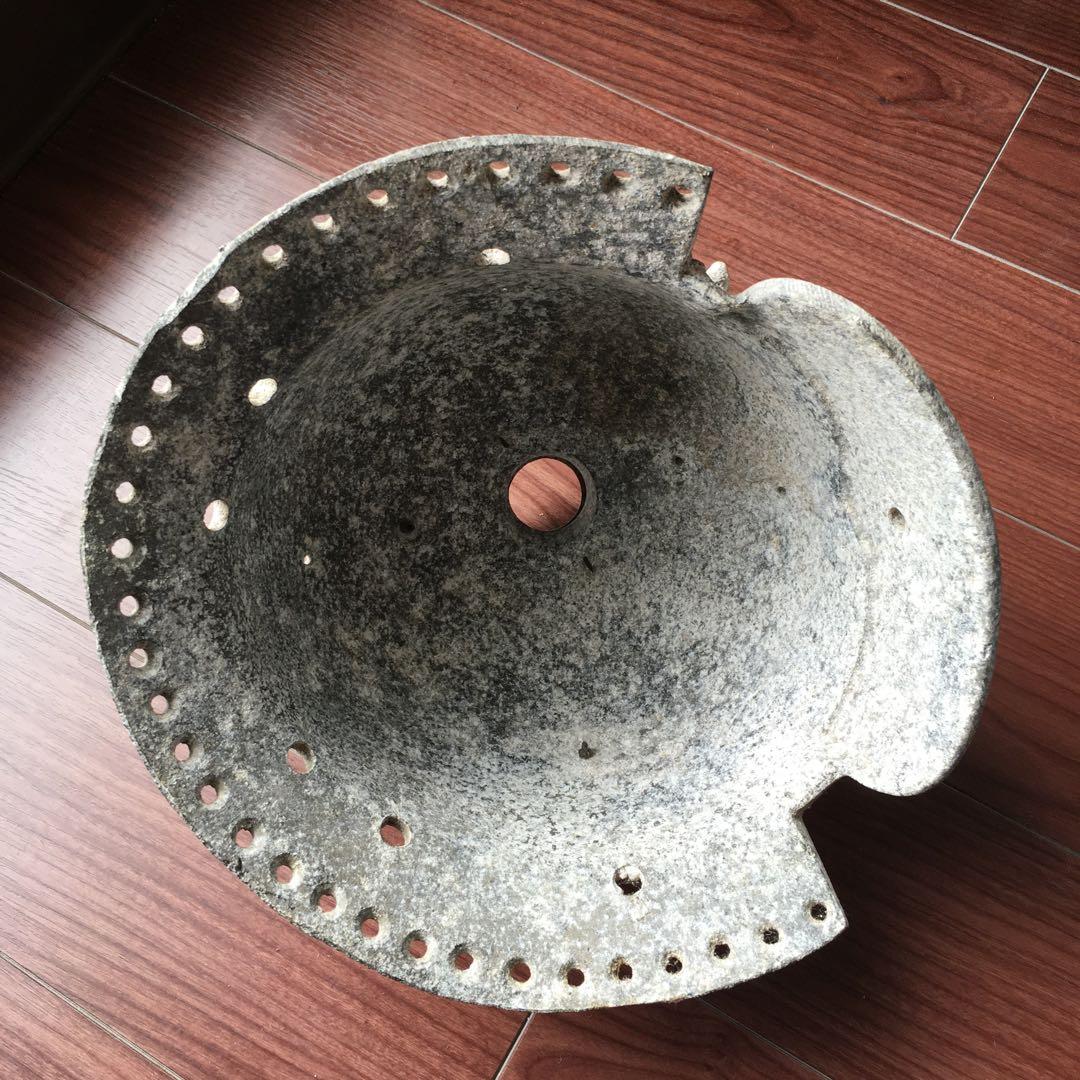 【本物】平家の落人の兜　推定500年前の品物