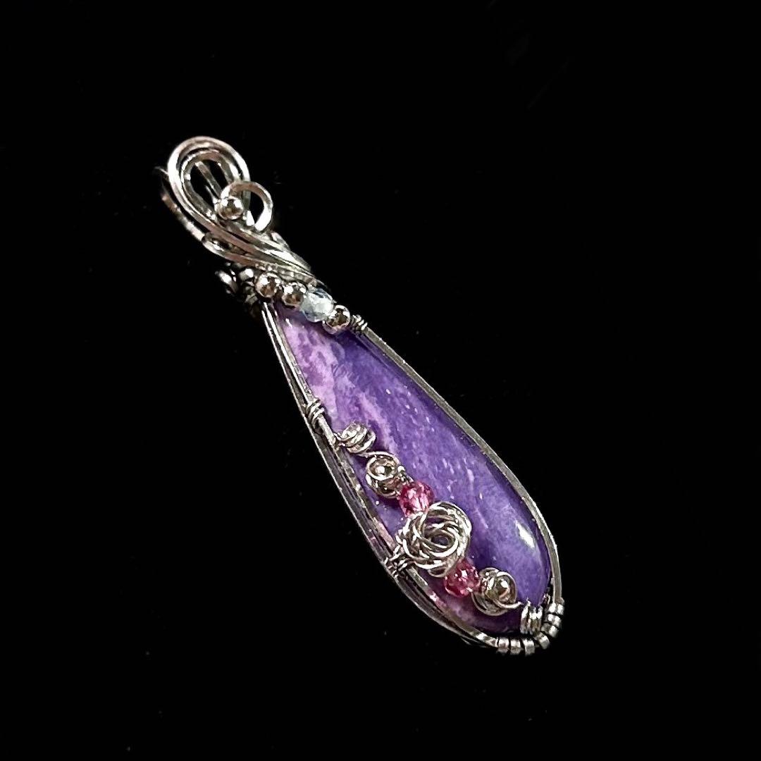 専用ページ☆3点おまとめ ワイヤーラップ ラッピング アート ジュエリー