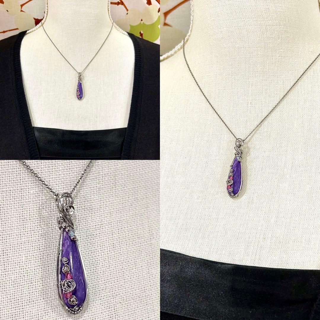 専用ページ☆3点おまとめ ワイヤーラップ ラッピング アート ジュエリー