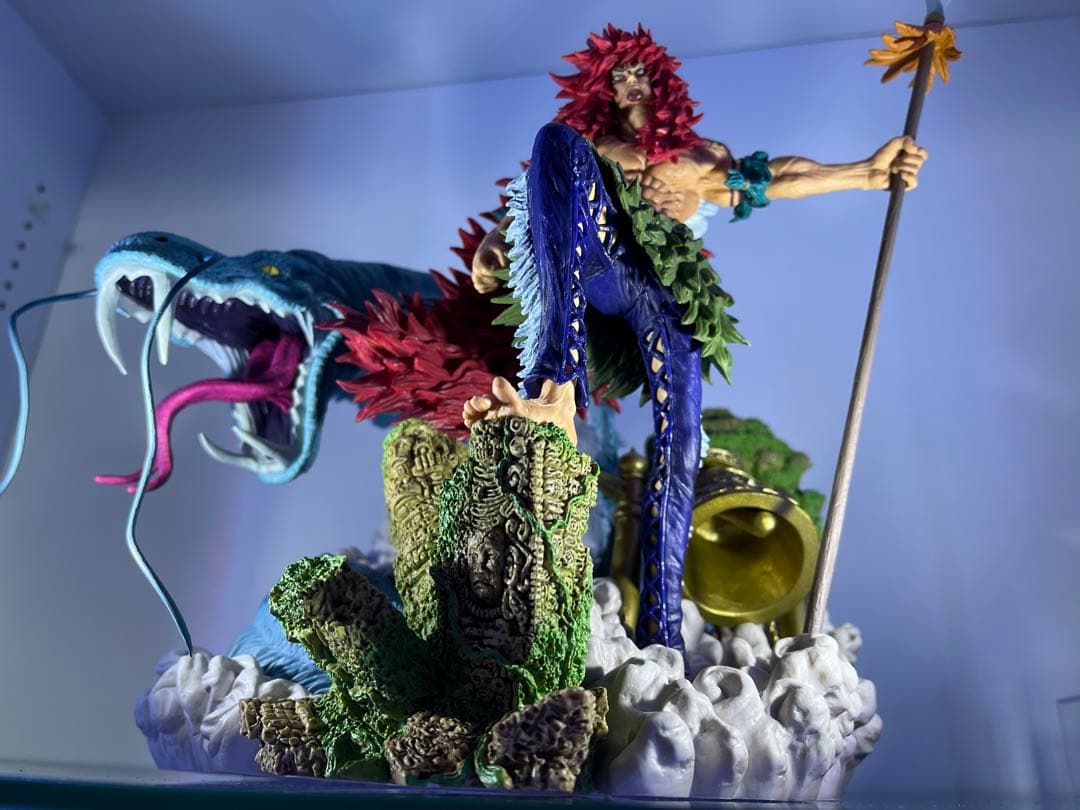 一番くじ ワンピース 造形王 シャンドラの戦士～カルガラ～ A賞 ブラシ彩色