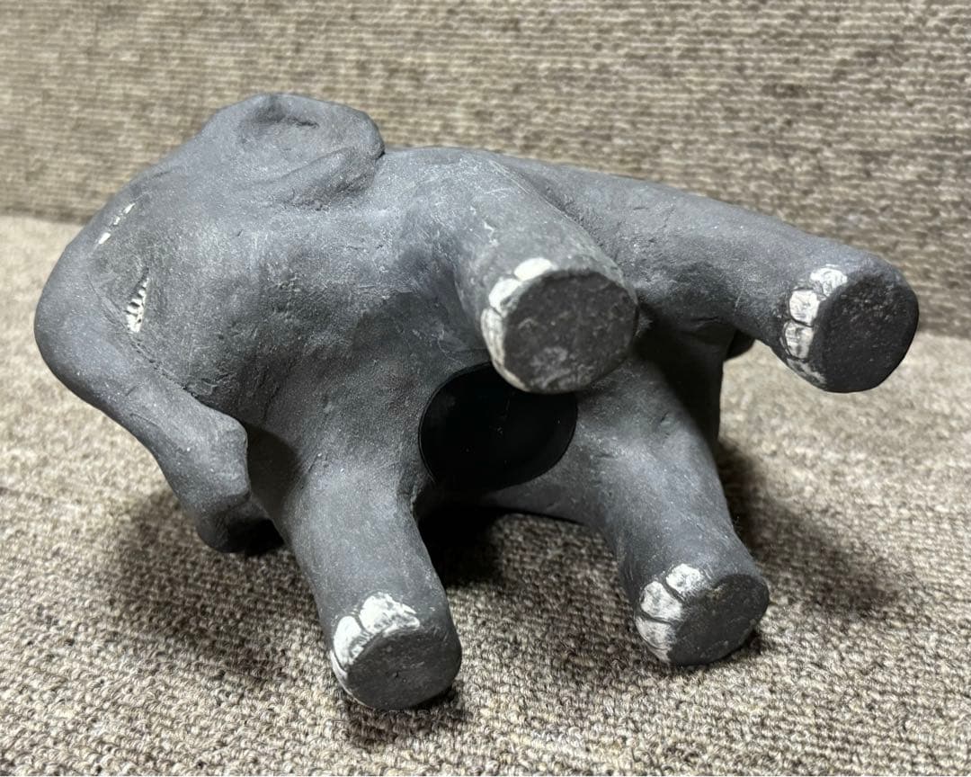 ゾウ 象 貯金箱 奥山泉