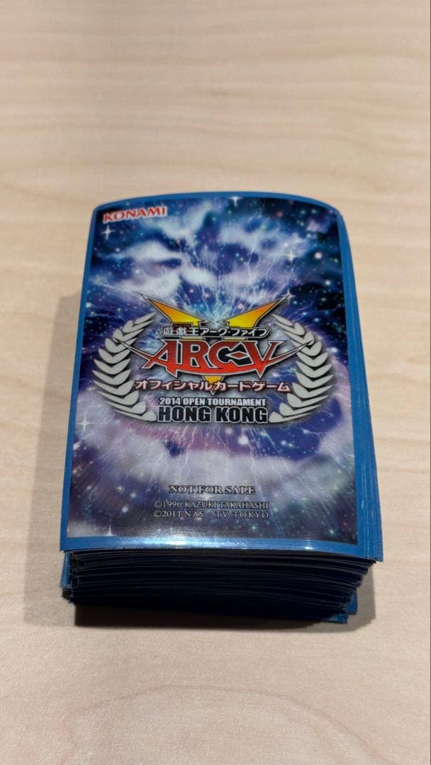 遊戯王 アジア 香港オープン 2014 プロモスリーブ 85枚