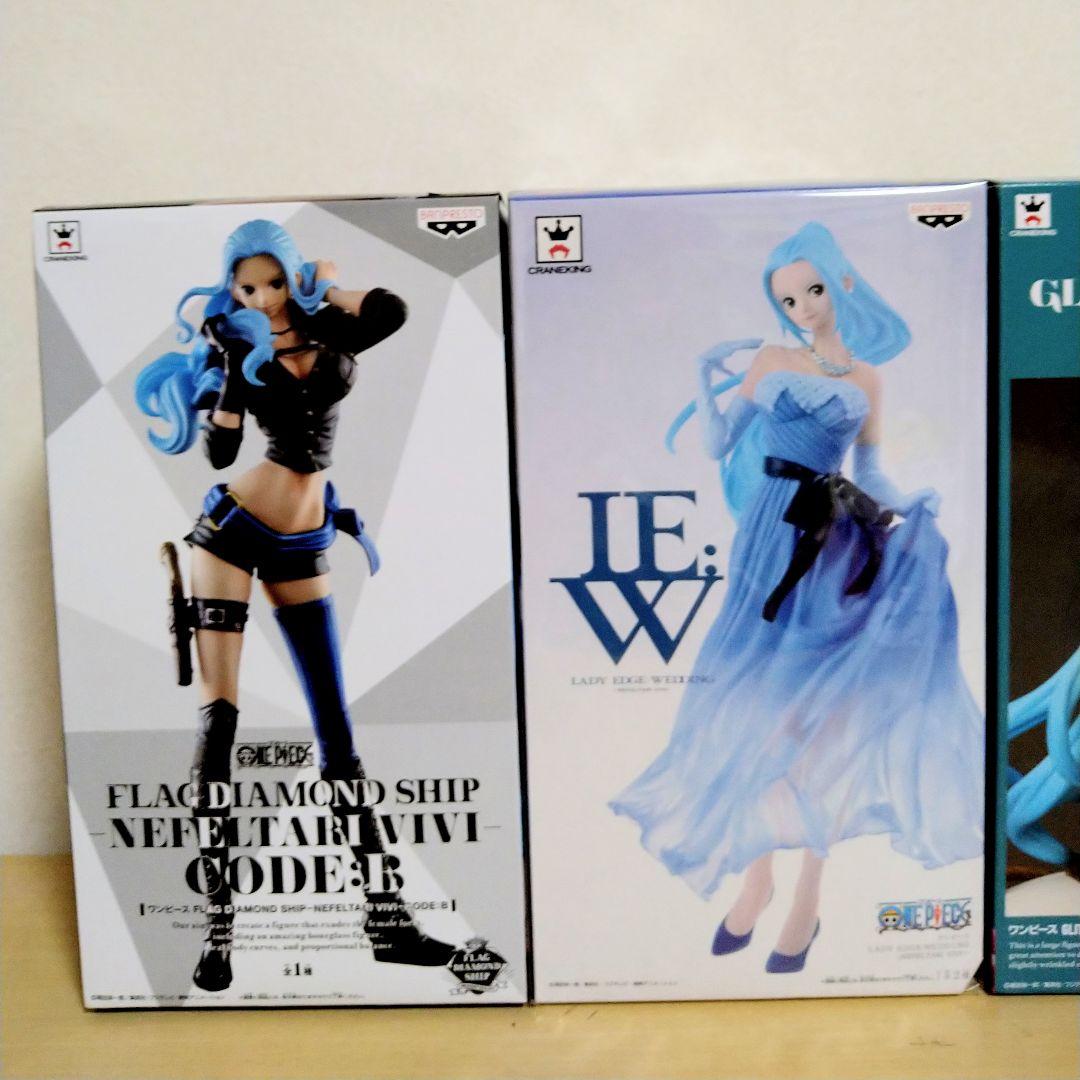 ONEPIECE・ビビ☆未開封フィギュア４点セット☆ダイヤモンドシップ 他
