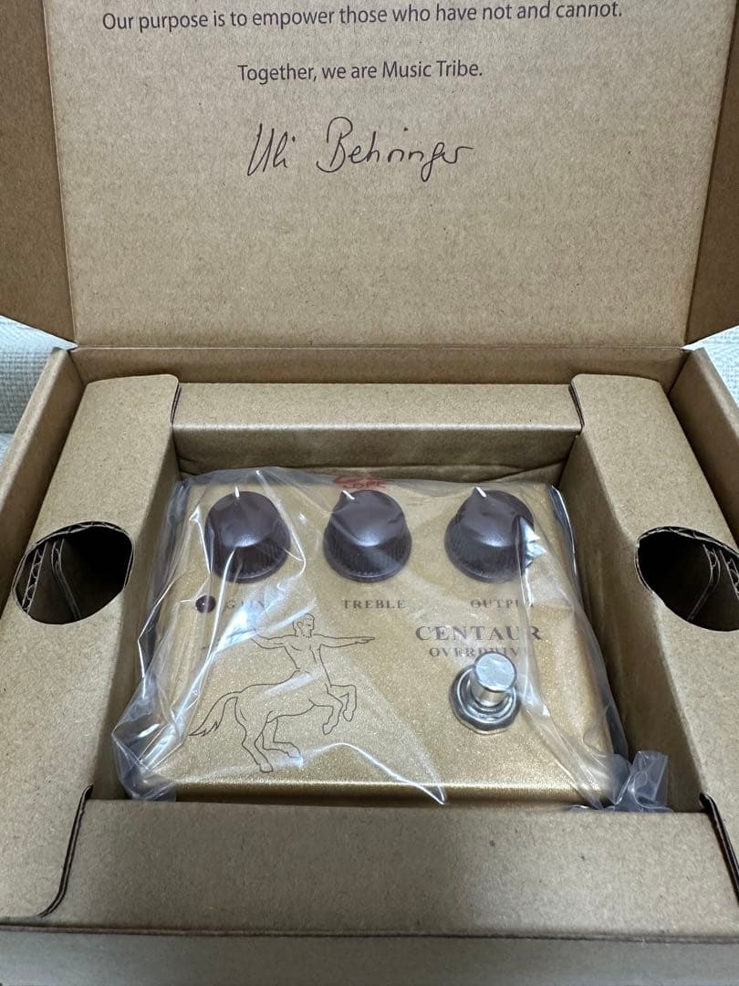 【新品】BEHRINGER CENTAUR OVERDRIVE ②