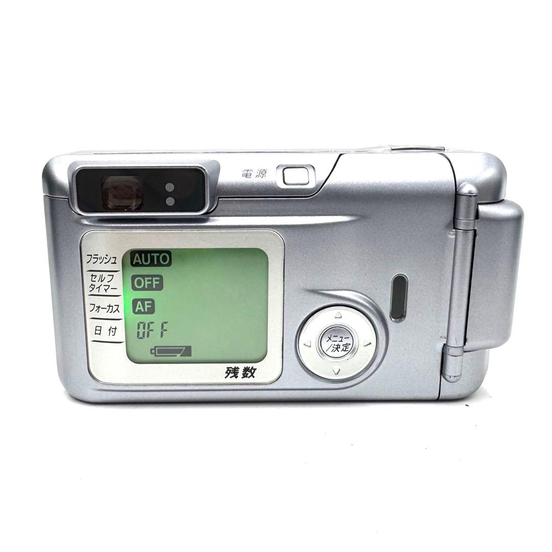 動作良好 FUJIFILM NATURA S ラベンダー フィルムカメラ