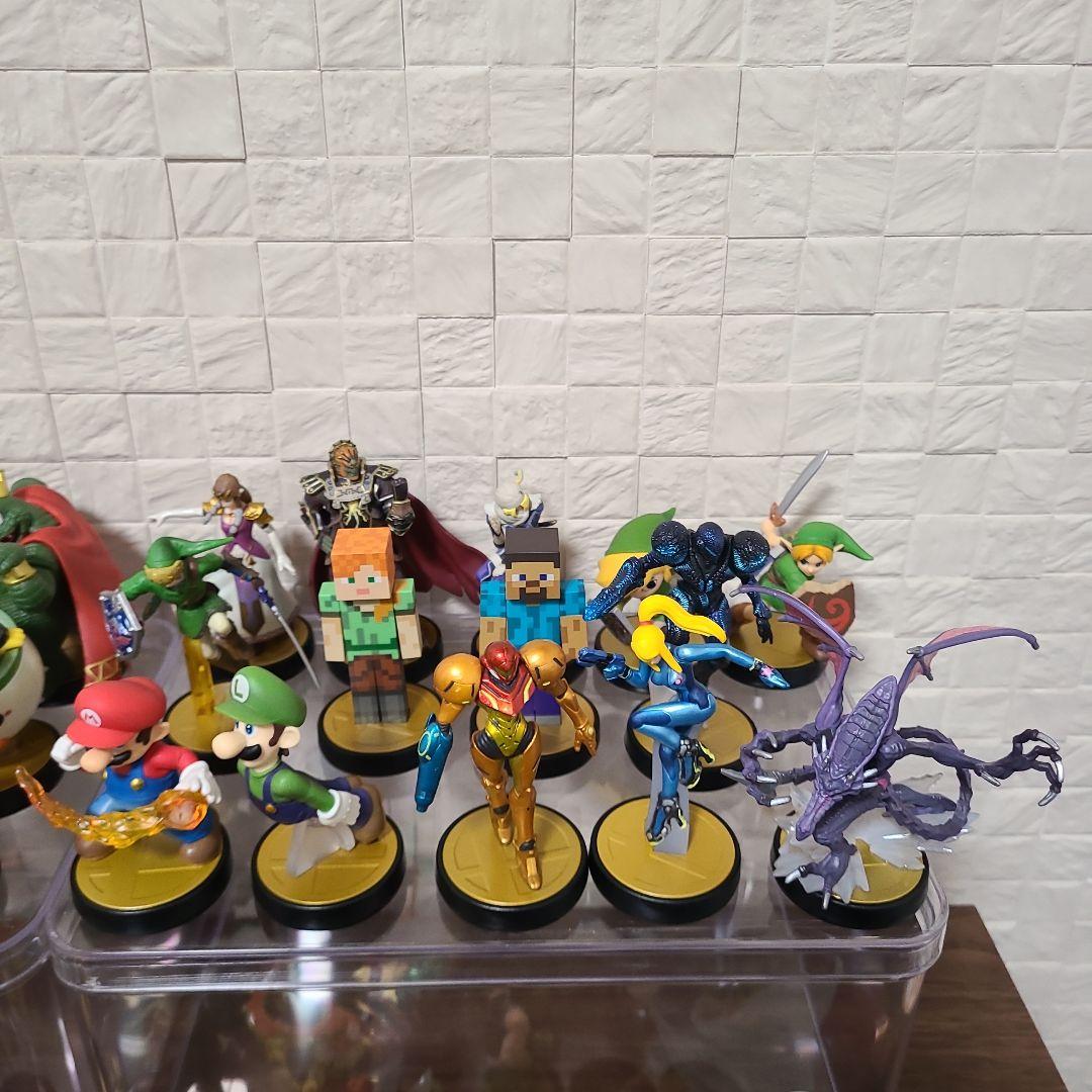 amiibo大乱闘スマッシュブラザーズ全種類94種類+Robotなど合計100個