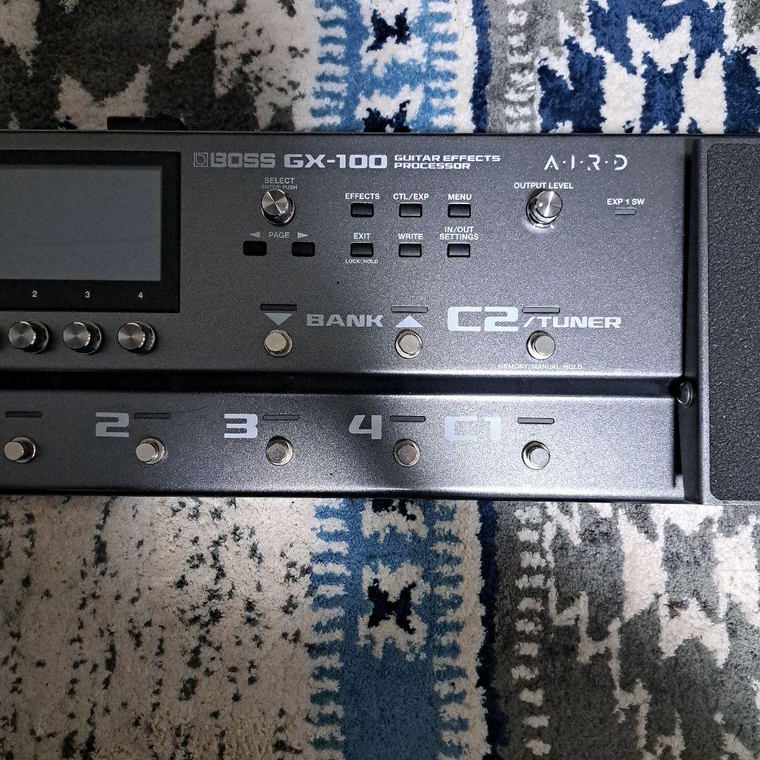 BOSS GX-100 ギターエフェクター BT dual付属