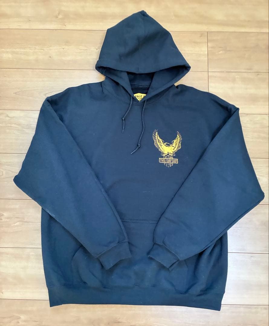 新品未使用 PSICOM GARAGE SALE XL パーカー 黒 サイコム