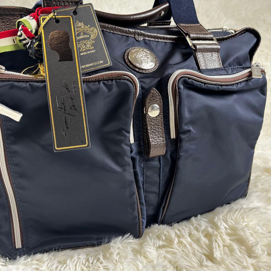 【新品未使用】 オロビアンコ 3way ビジネスバッグ　ANGOLOGIRO