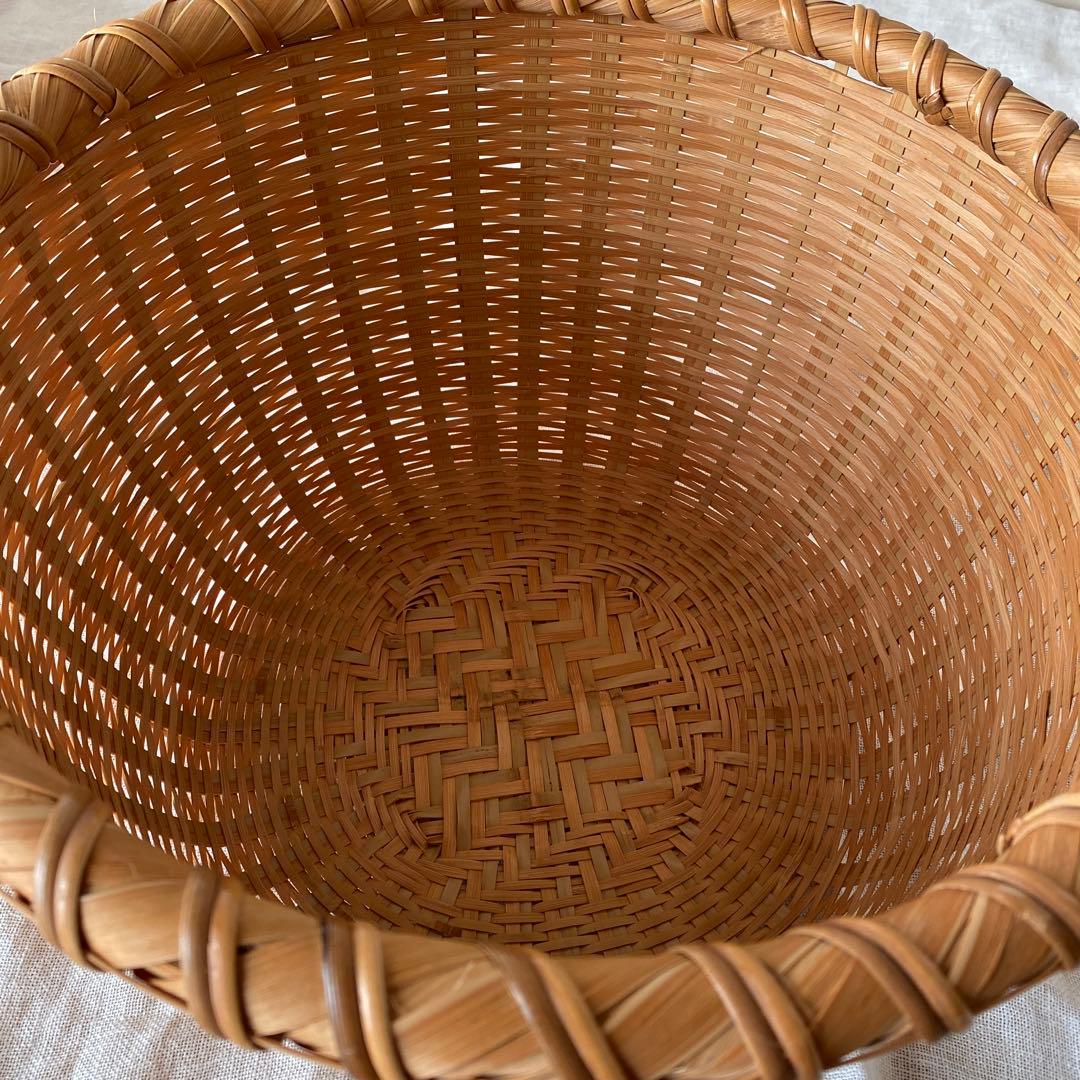 千葉県　真竹　米揚げざる　一升