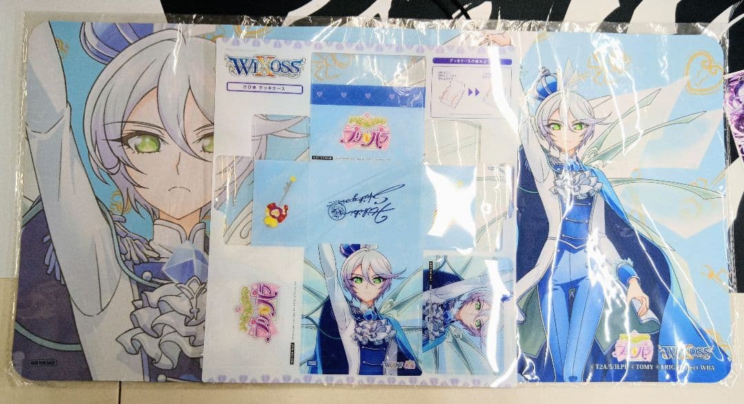 【おまけ付き】紫京院ひびき プレイマット&デッキケース　プリパラ　ウィクロス