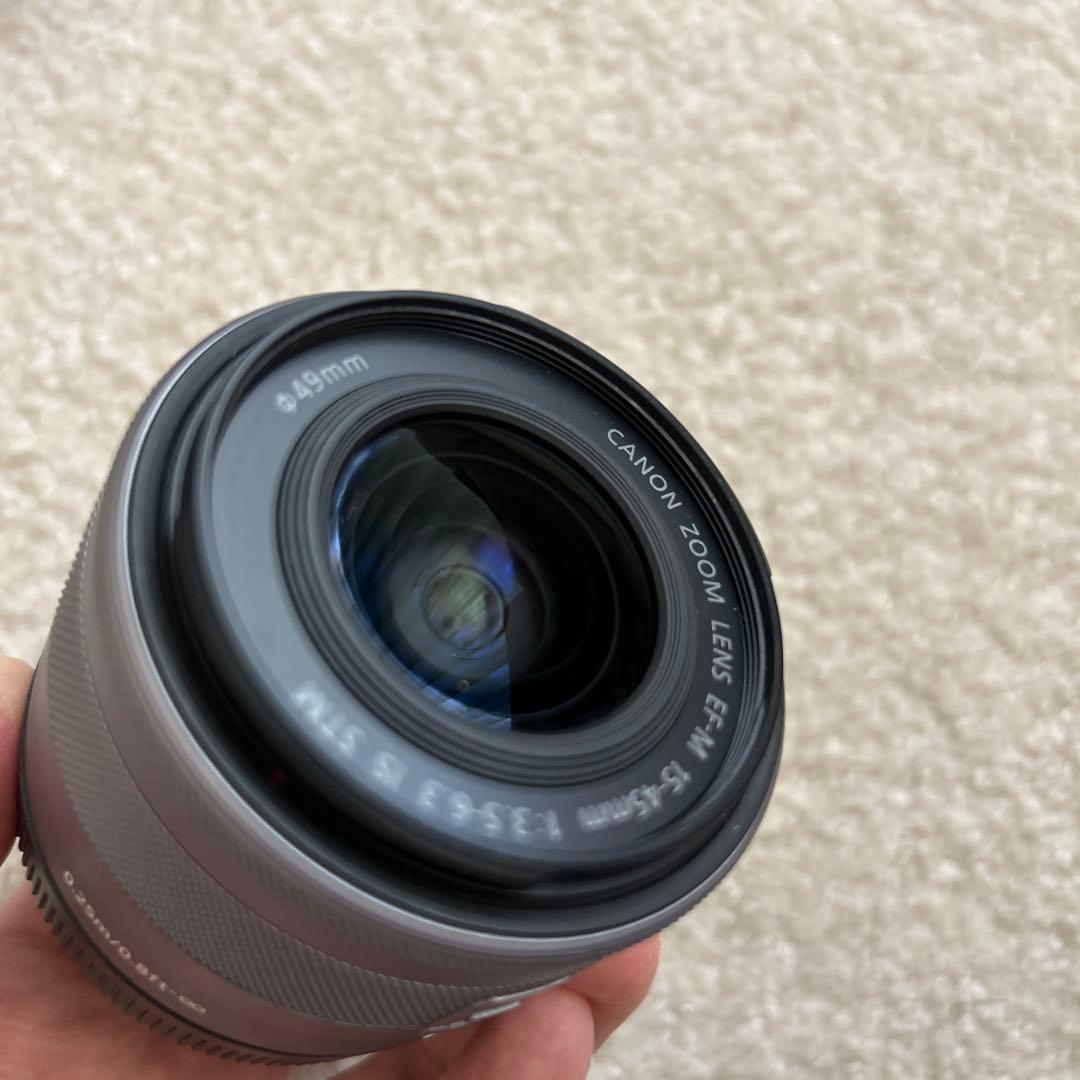 Canon EOS M10 ミラーレスカメラ グレー　ダブルズームキット