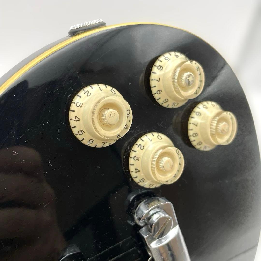 SAMICK ミニギター LPレスポールタイプ黒 ショートスケール サミック