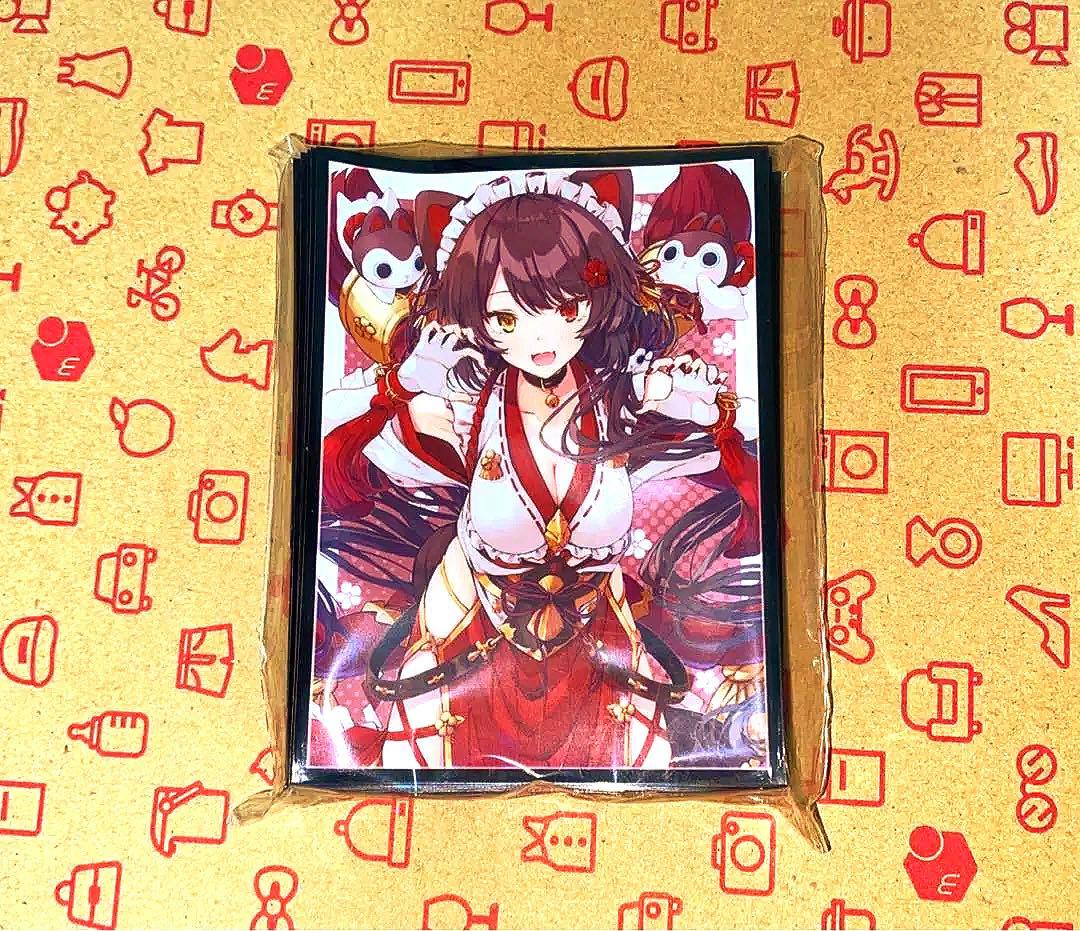 にじさんじ　戌亥とこ　巫女　猫耳　カードスリーブ