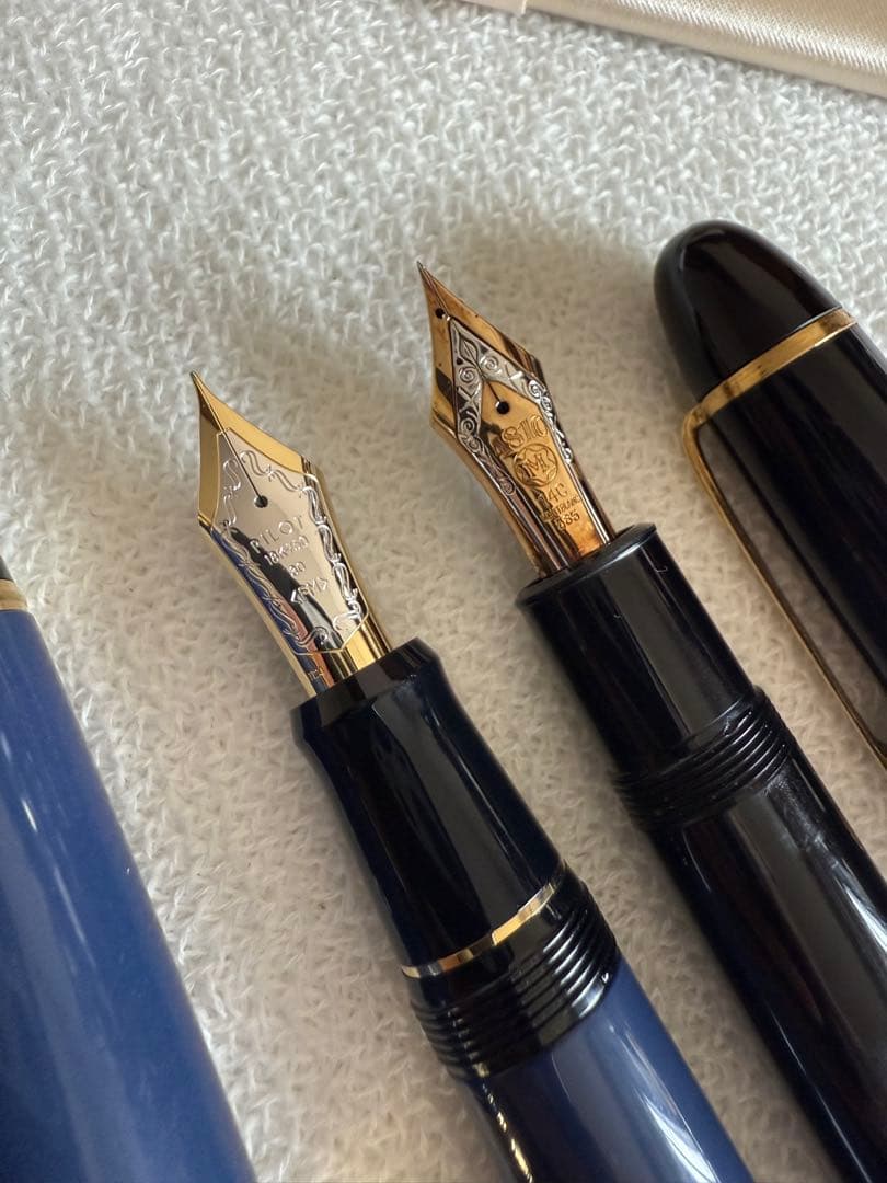 パイロット万年筆カスタム、30サイズ、紺青