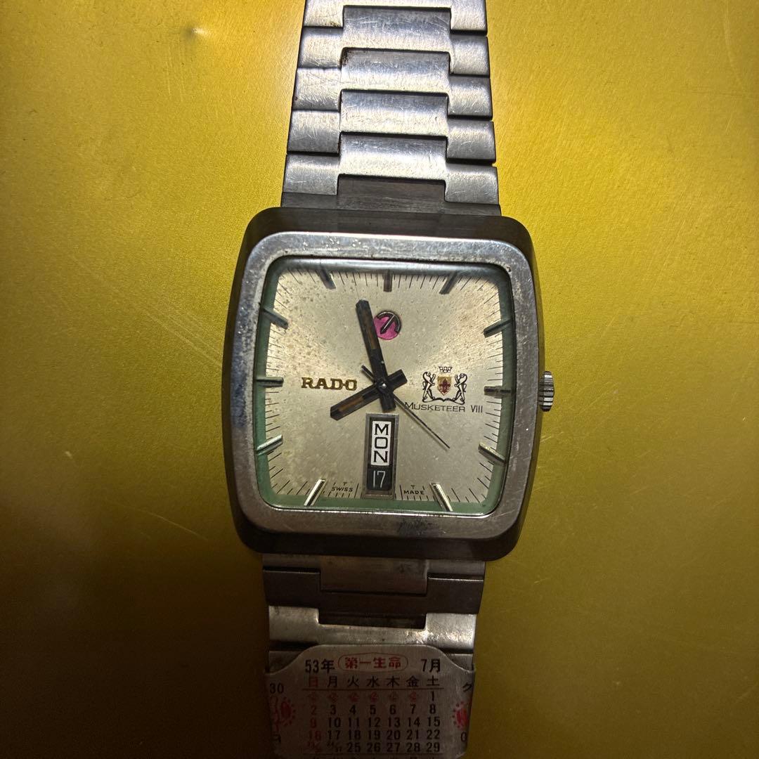g*o様 RADO 自動巻き時計 曜日・日付表示