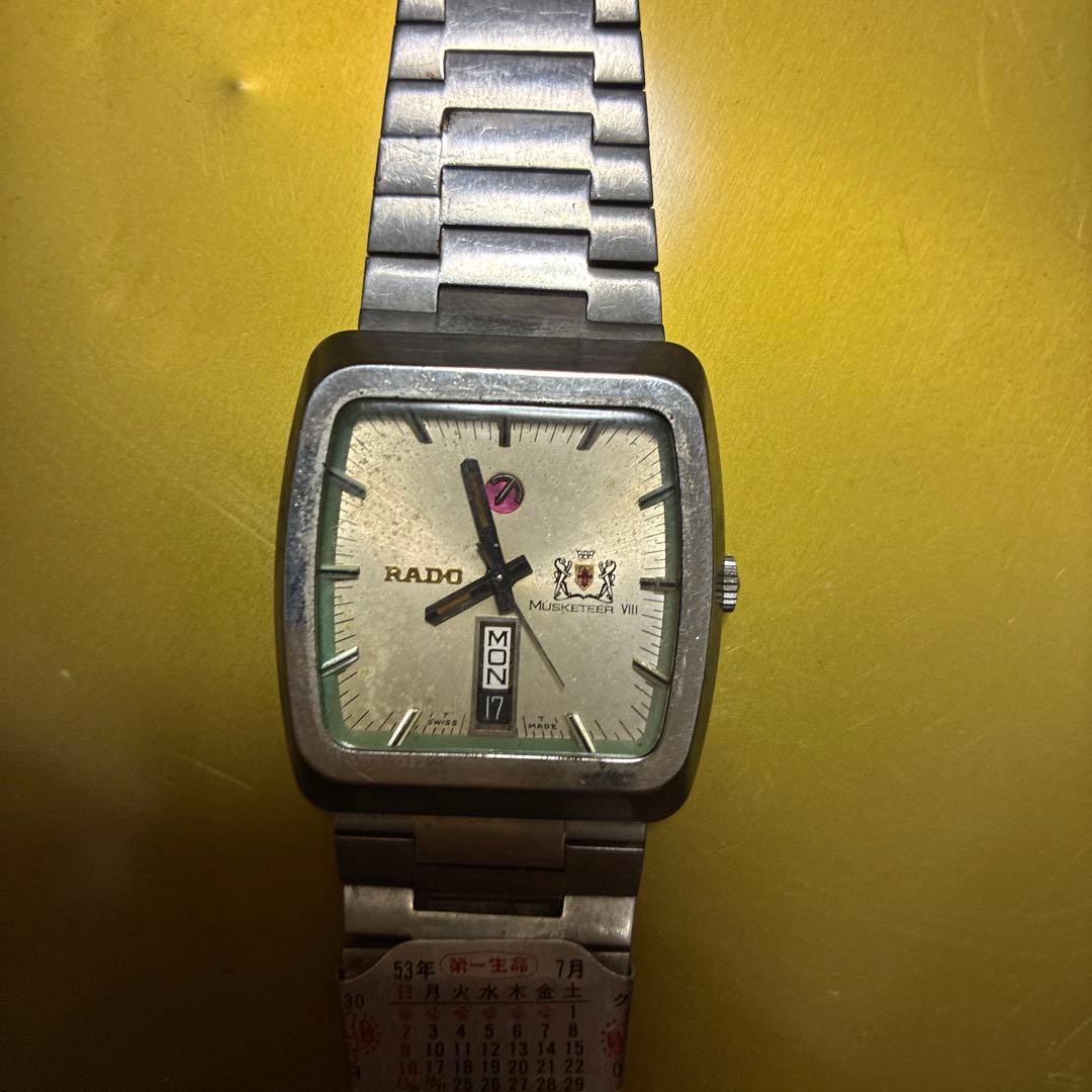 g*o様 RADO 自動巻き時計 曜日・日付表示