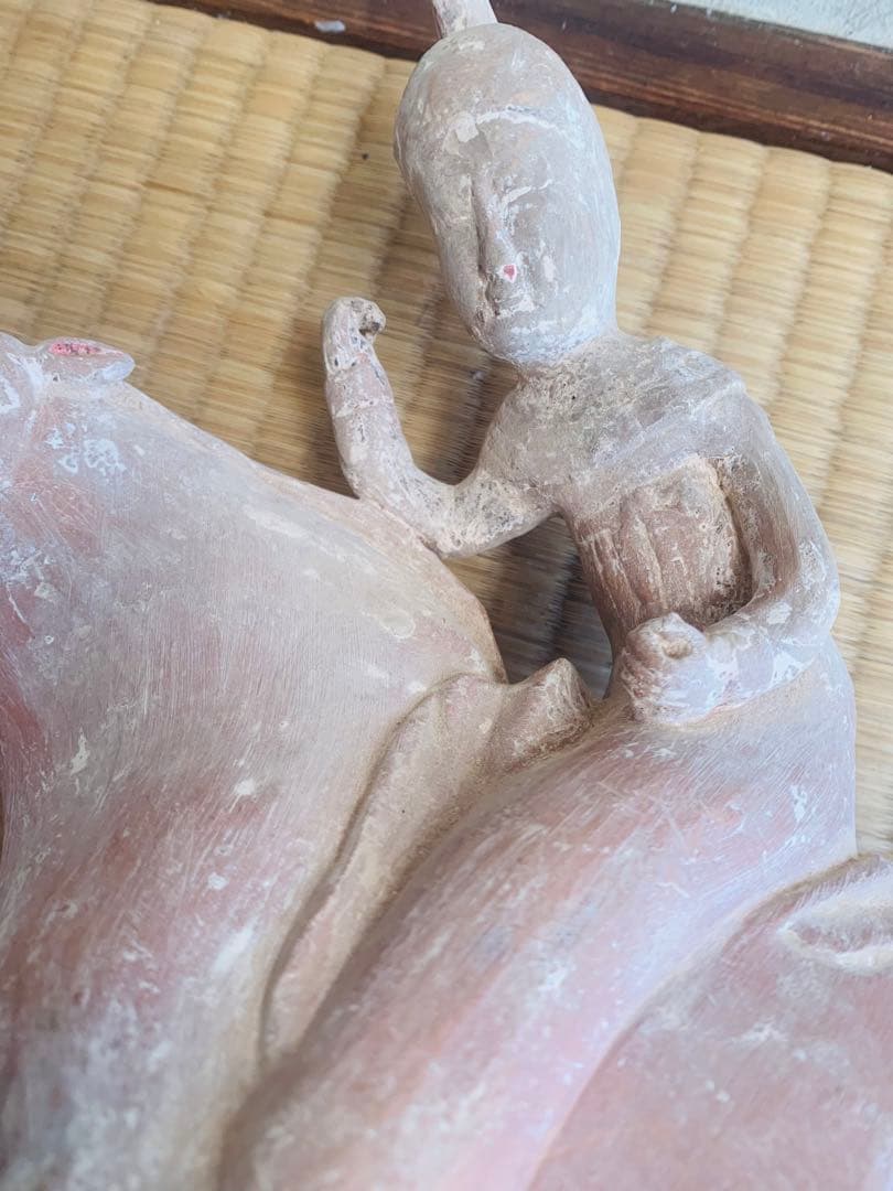 中国唐時代の騎馬人物土器