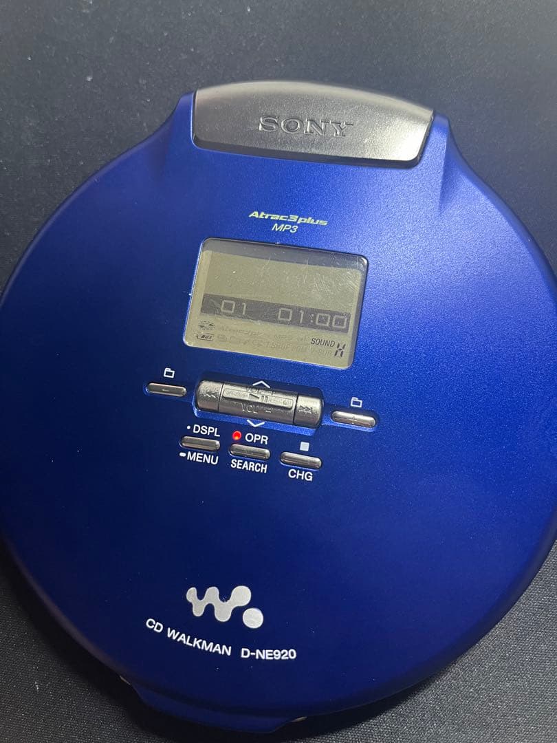 SONY ソニー ウォークマン ポータブルCDプレーヤー D-NE920