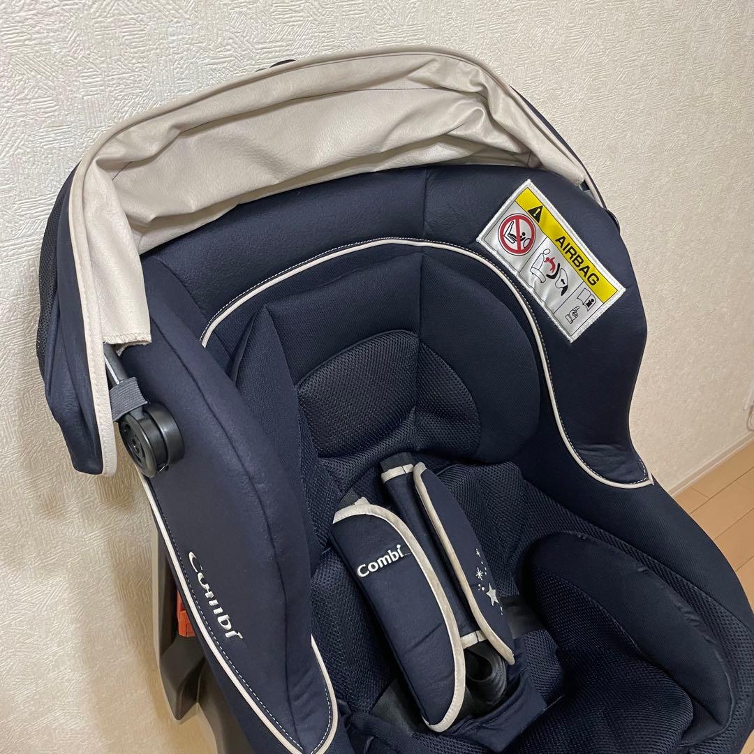 ままん。コンビ　クルムーブ シンプライト　ネイビー回転式　限定品