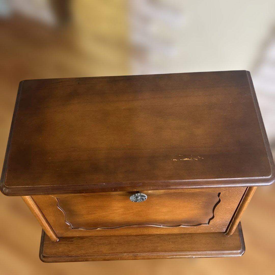 カリモク コロニアル ライティングビューロー デスク アンティーク