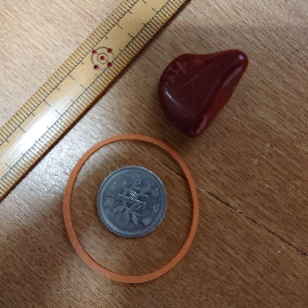 ベンガラ石 Tumbled Carnelian Chrysalis Stone