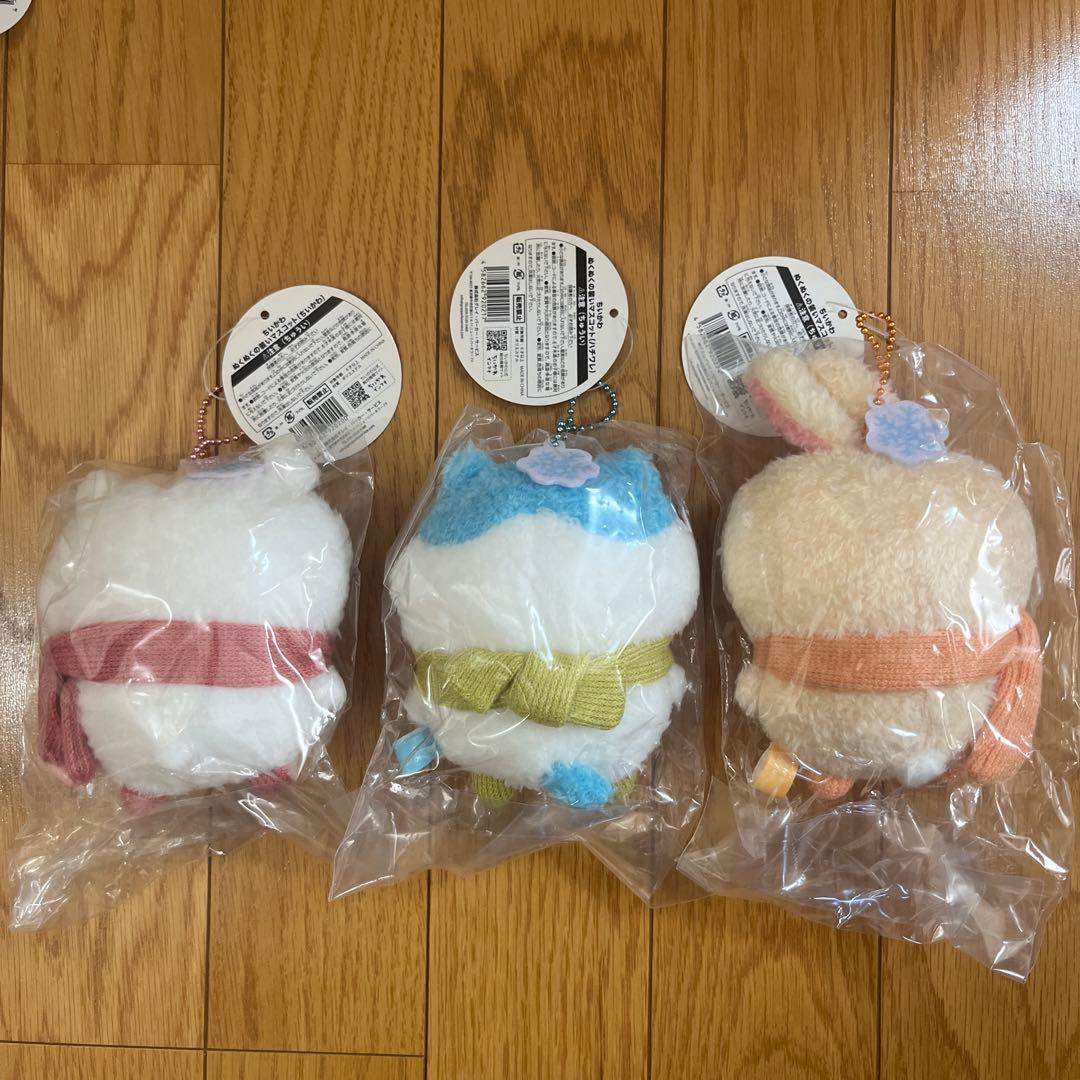 ちいかわ ぬくぬくの装いマスコット 3種