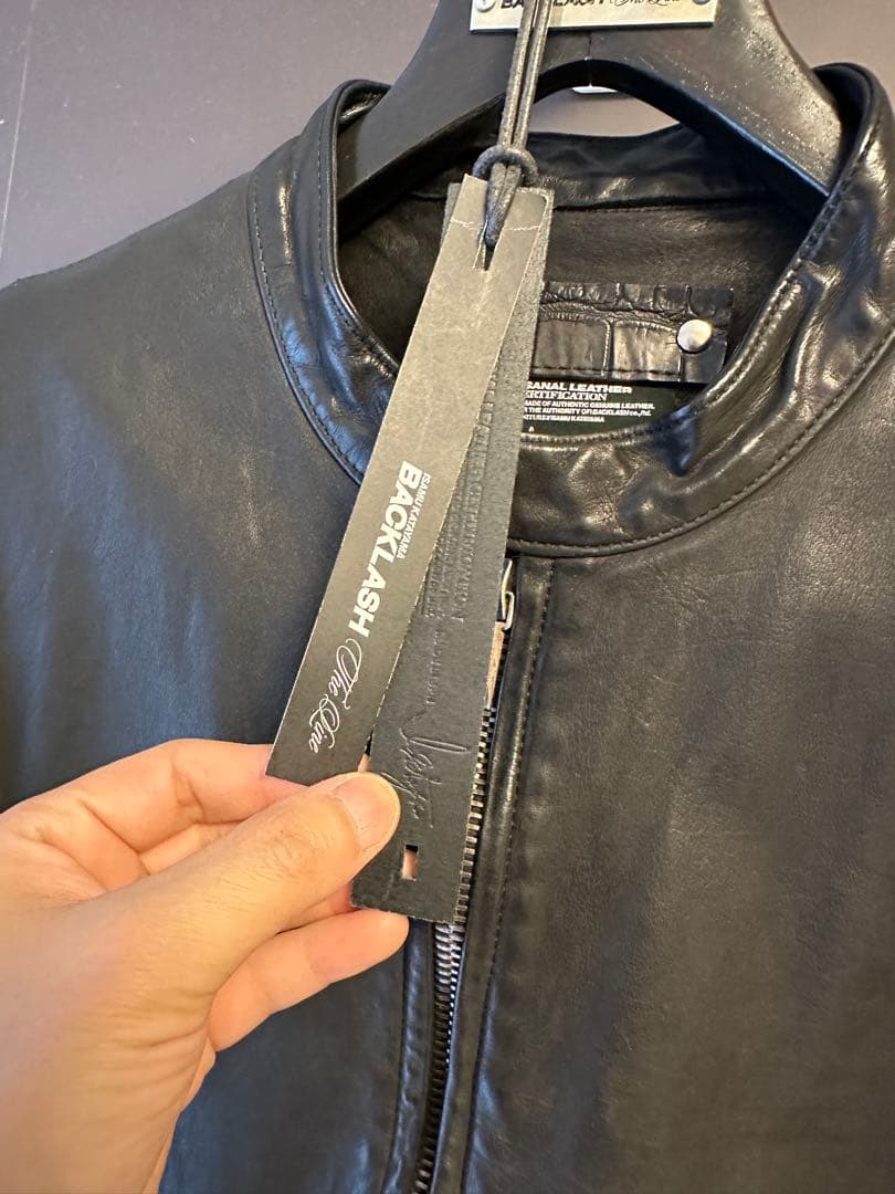 ISAMU KATAYAMA BACKLASH ライダースジャケット サイズL